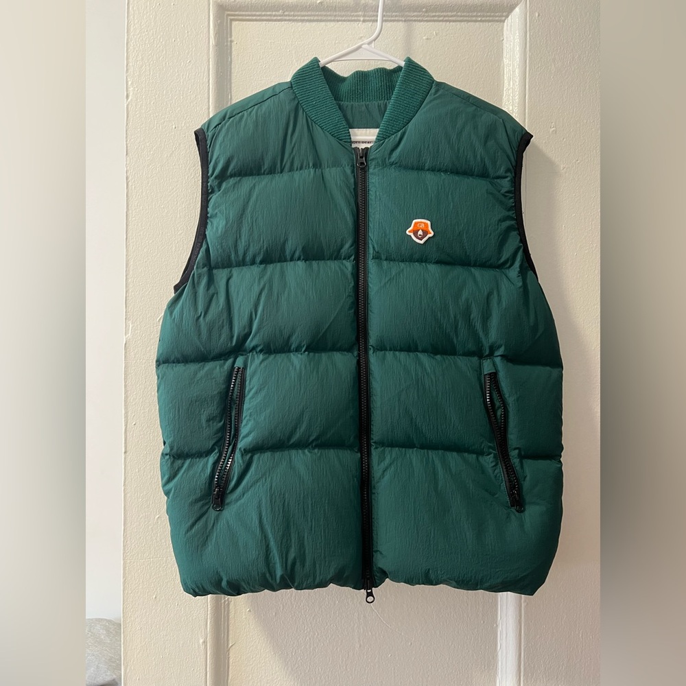 Green Golf Puffer Vest